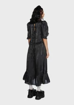 Sister Jane Midi & Maxi Barre Ruffle Midi Dress