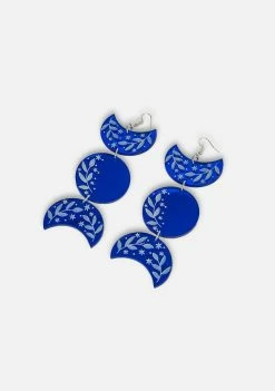 Rolita Rave Couture Moon Phase Earrings