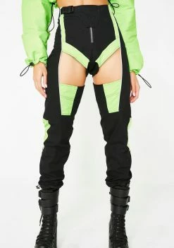 Lipt The Label Bottoms Slime Moto Pants