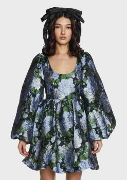 Sister Jane Natalia Jacquard Mini Dress