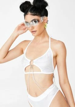 Rolita Rave Couture Rebel Chain Bra Top