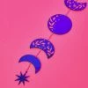 Rolita Rave Couture Decor Moon Phase Wall Hanger