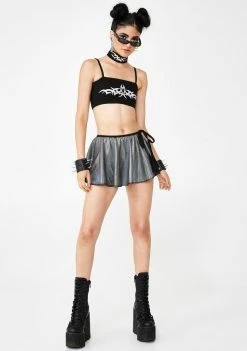 Rolita Rave Couture Bottoms Galactic Fairy Mini Skirt