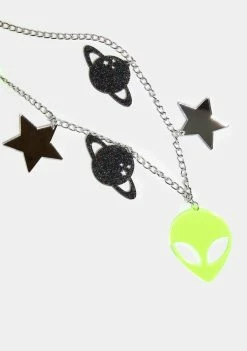 Rolita Rave Couture Out Of Space Chain Belt Belts & Harnesses