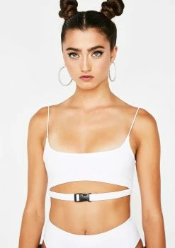 Lipt The Label Tops Ice Buckle Cami Top