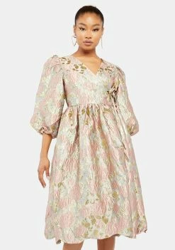 Sister Jane Floral Spectrum Wrap Dress