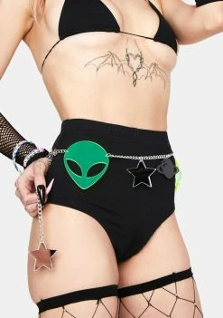 Rolita Rave Couture Out Of Space Chain Belt Belts & Harnesses