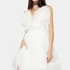 Sister Jane Polly Ruffle Midi Dress Dresses