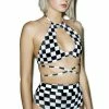 Rolita Rave Couture Checker Wrap Set