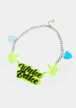 Rolita Rave Couture Jewelry Wake & Bake Necklace