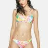 New ???? Now Cool Swim The Pink Tie Dye Crop ???? Bikini Top ???? 1 Now Cool Swim The Pink Tie Dye Crop Bikini Top