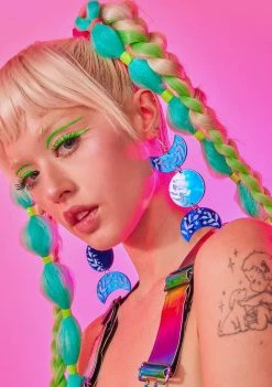 Rolita Rave Couture Moon Phase Earrings