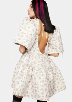 Sister Jane Lola Jacquard Mini Dress