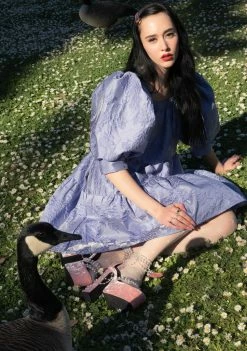 Sister Jane Award Jacquard Mini Dress Dresses