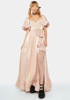 Sister Jane Midi & Maxi Bonnie Bow Maxi Dress