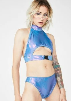 Rolita Rave Couture Violet Lover High Cut Bottoms