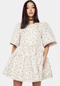 Sister Jane Lola Jacquard Mini Dress