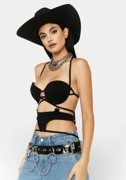 Lipt The Label Bra Tops Wrap Me Up Bra Top