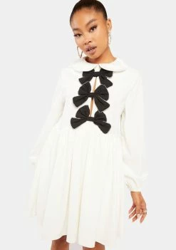 Sister Jane Pisces Velvet Smock Mini Dress