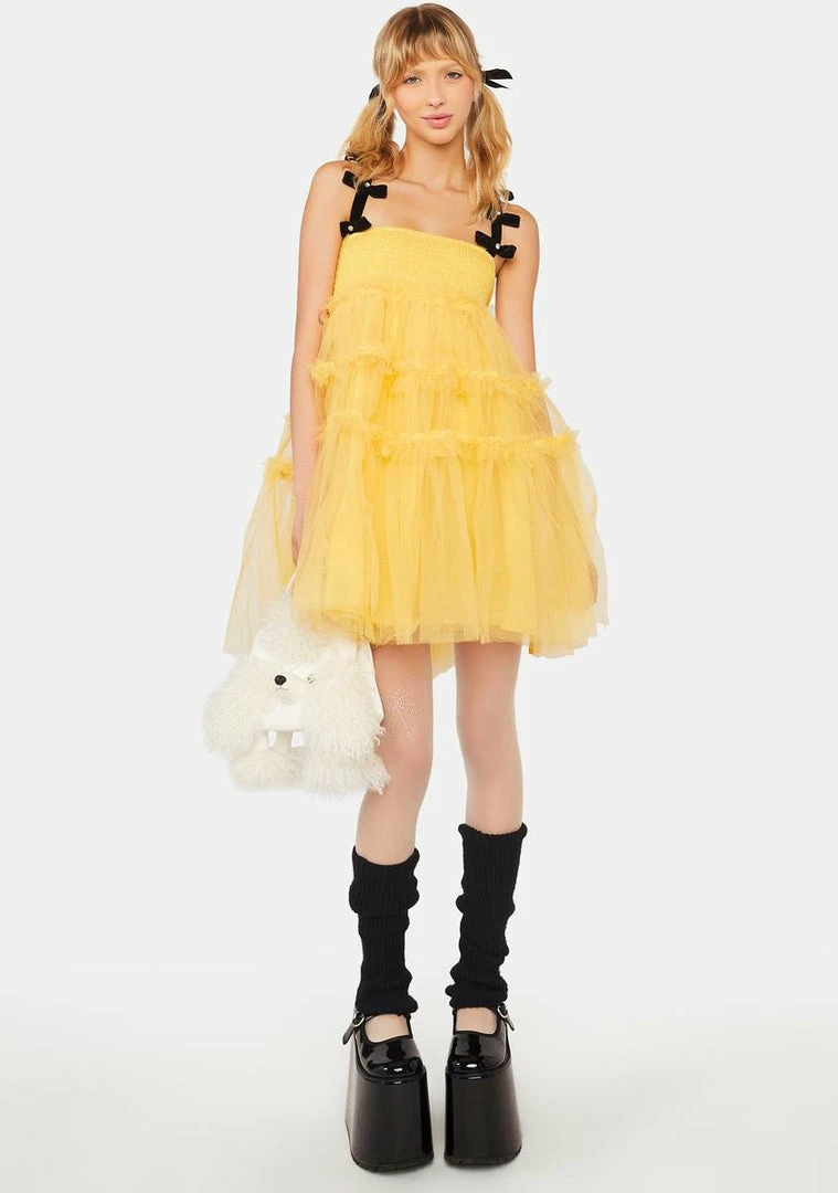 Hot Sale ✔️ Sister Jane Moonlight Meadow Tulle Mini ???? Dress ???? 5 Sister Jane Moonlight Meadow Tulle Mini Dress