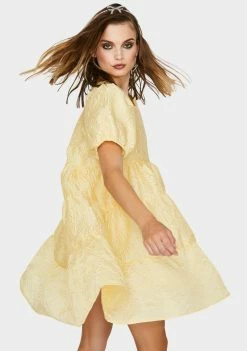 Sister Jane Dresses Buttercup Puff Sleeve Mini Dress
