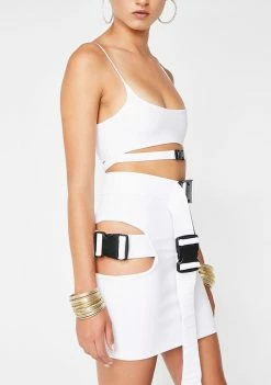 Lipt The Label Pure Buckle Skirt Bottoms