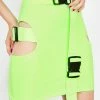 Lipt The Label Biohazard Buckle Skirt Bottoms