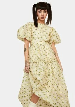 Sister Jane Dresses Dream Meadow Jacquard Maxi Dress