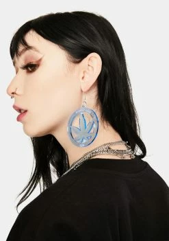 Rolita Rave Couture Aqua Stoner Earrings