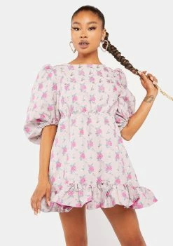 Sister Jane Saiph Jacquard Mini Dress