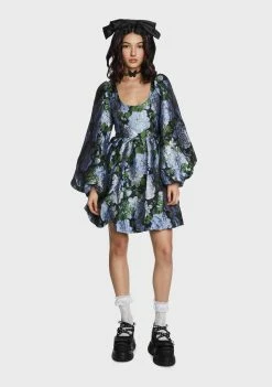 Sister Jane Natalia Jacquard Mini Dress