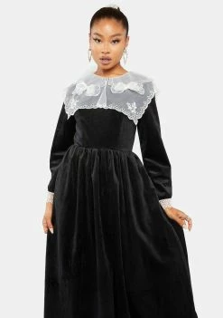 Sister Jane Eris Velvet Maxi Dress Dresses