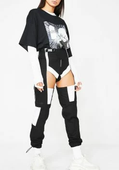 Lipt The Label Moto Pants Bottoms