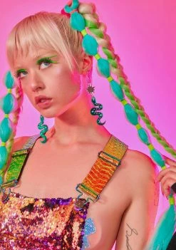 Rolita Rave Couture Serpent Earrings Jewelry