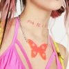 Rolita Rave Couture Neon Butterfly Necklace Jewelry