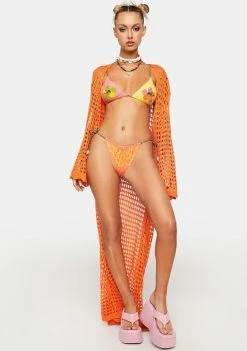 Now Cool Hawaii String Bead Bikini Top