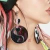 Rolita Rave Couture Yin Yang Earrings Jewelry