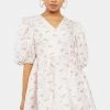 Sister Jane Lunar Floral Jacquard Dress