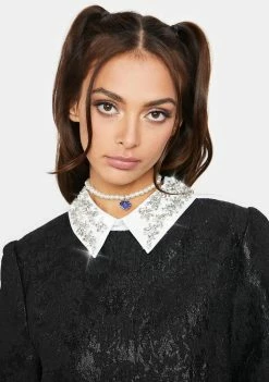 Sister Jane Figure Jacquard Mini Dress