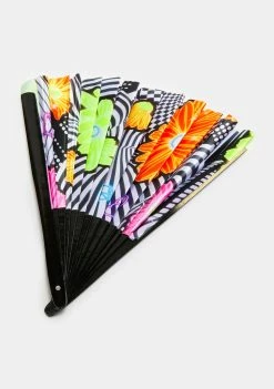Rolita Rave Couture Circuit Daisy Hand Fan Other Shit