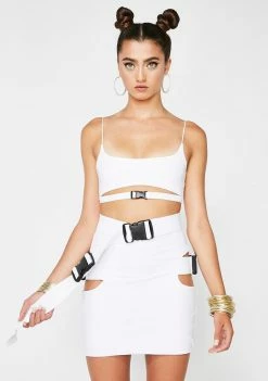 Lipt The Label Pure Buckle Skirt Bottoms