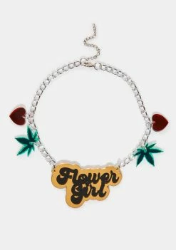Rolita Rave Couture Jewelry Flower Girl Necklace