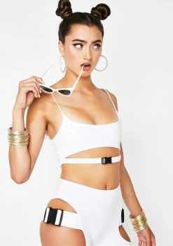 Lipt The Label Tops Ice Buckle Cami Top